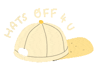 Hat Pastel Sticker