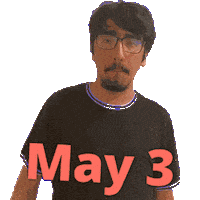 May 3 Sticker