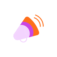 Megaphone Idg Sticker by Global G.L.O.W.