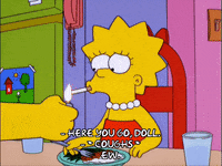 lisa simpson smoking GIF