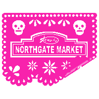 Dia De Los Muertos Sticker by Northgate Gonzalez Market