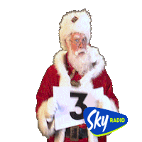 SkyRadio_101fm christmas excited xmas radio Sticker