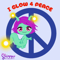 Celebrate Independence Day GIF by ShimmertheGlowworm