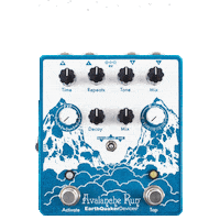 Snow Power Sticker by EarthQuaker Devices