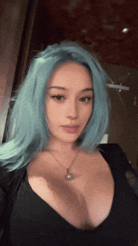 Cute Girl Twitch GIF