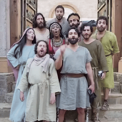 Singing GIF by The Chosen Brasil