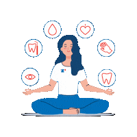 Meditation Sticker by SZSBrno