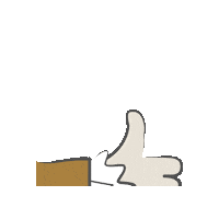 schloesser-und-gaerten yes cool top hand Sticker