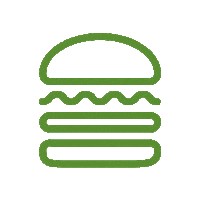 Burger Icon Sticker by Shake Shack