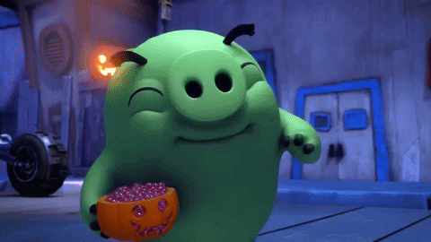 Halloween Candy GIF by Angry Birds