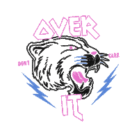 Angry Over It Sticker by LULUSIMONSTUDIO