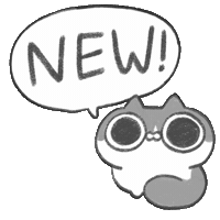 mungzzidragon cat new 고양이 귀여운 Sticker