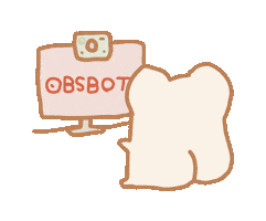 bearfootinc bear camera butt streaming Sticker