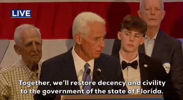 Charlie Crist Florida GIF by GIPHY News