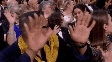Excited Sign Language GIF by BAFTA