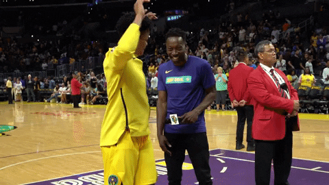 Los Angeles Sparks Dance GIF by The Official Page of the Los Angeles Sparks
