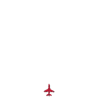 Red Arrows Aviation Sticker by Air Force Gift Shop