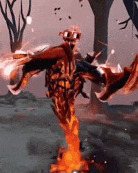 Dance Fire GIF by nounish ⌐◨-◨