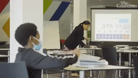 New Normal School GIF by guardian
