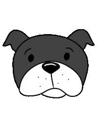 Pit Bull Dog Sticker by HeARTs Speak