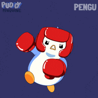 Angry Fight GIF by Pudgy Penguins