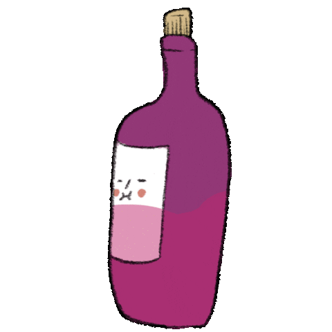 Drink Wine Sticker