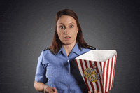 shocked pop corn GIF by Polizei_Ffm