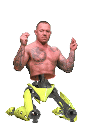 Robot Click Sticker by Cherylyn Barnes