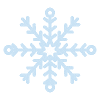 Snowflake Sticker by Cascar Studio