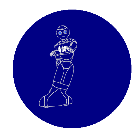 Robot Dancing Sticker by ita_tecnologia