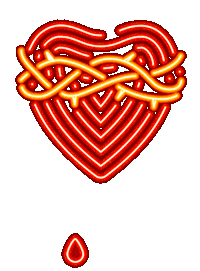 Sagrado Corazon Love Sticker