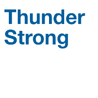Thunder Sticker by Wheaton College