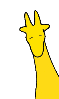 Giraffe 動物 Sticker