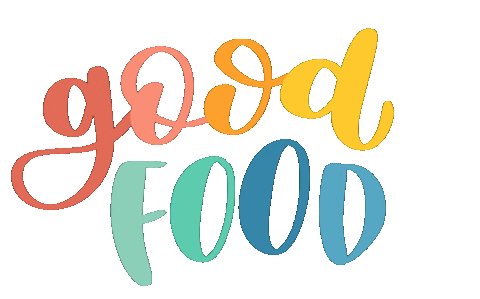 Good Food Party Sticker