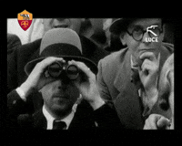 nervous fans GIF by AS Roma