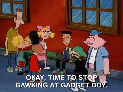 hey arnold nicksplat GIF