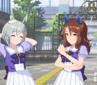 Uma Musume Pretty Derby Yawn GIF