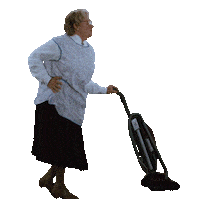 Happy Robin Williams Sticker by Bell Brothers