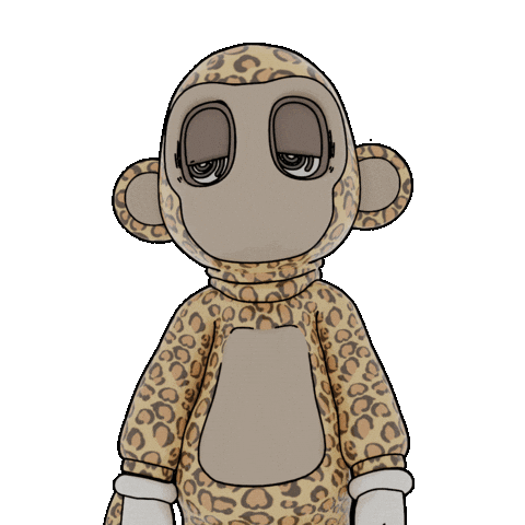 Monkey Sticker