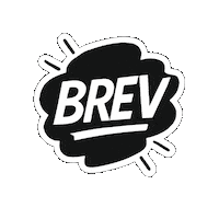 brevmagazine brev brev magazine brevmag Sticker