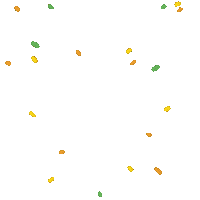 Colors Glitter Sticker