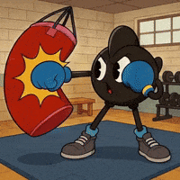 Angry Fitness GIF by Oddsturgeon