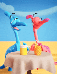 Happy Hour Celebration GIF by Claynosaurz