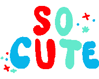 Rainbow Text Sticker by Muchable