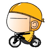 ride bicycle Sticker by ShiGai