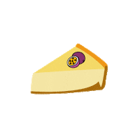 Passion Cheesecake Sticker by POKAII