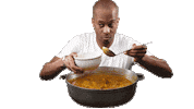 Haitian Independence Eating Sticker by Bernardson