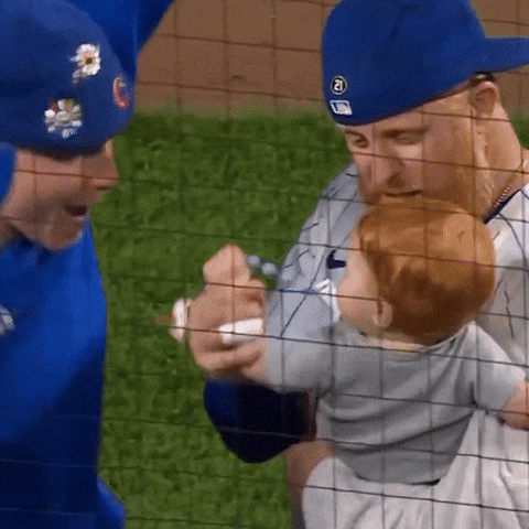Justin_Turner giphyupload happy baby baseball GIF