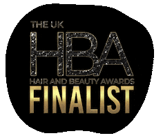 UKHairAndBeautyAwards uk hba finalist hair and beauty awards Sticker