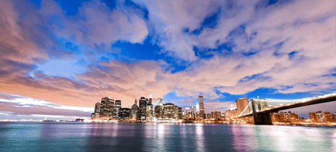 city cloud GIF